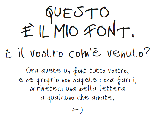 Come Creare Un Font Corsivo Con La Tua Calligrafia